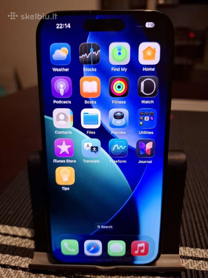 iPhone 15 Pro Titanium black - nuotraukos Nr. 2