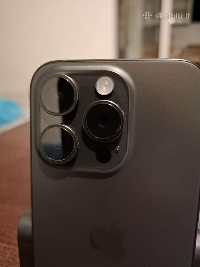 iPhone 15 Pro Titanium black - nuotraukos Nr. 5