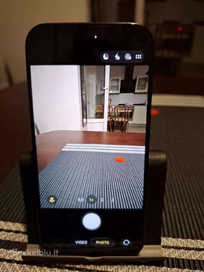 iPhone 15 Pro Titanium black - nuotraukos Nr. 13