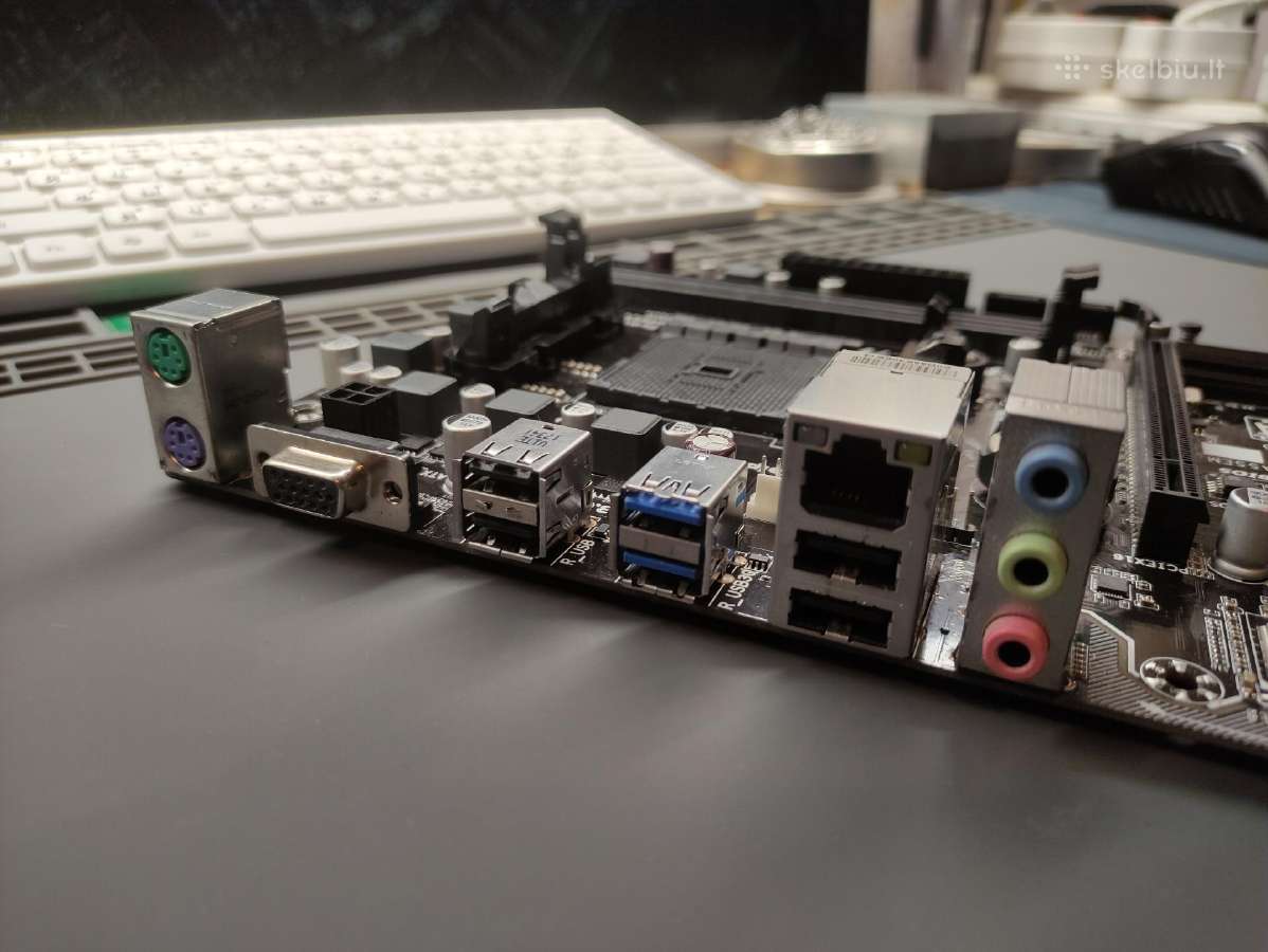 Pagrindinė plokštė gigabyte ga-f2a68hm-s1 fm2/fm2+ - nuotraukos Nr. 2