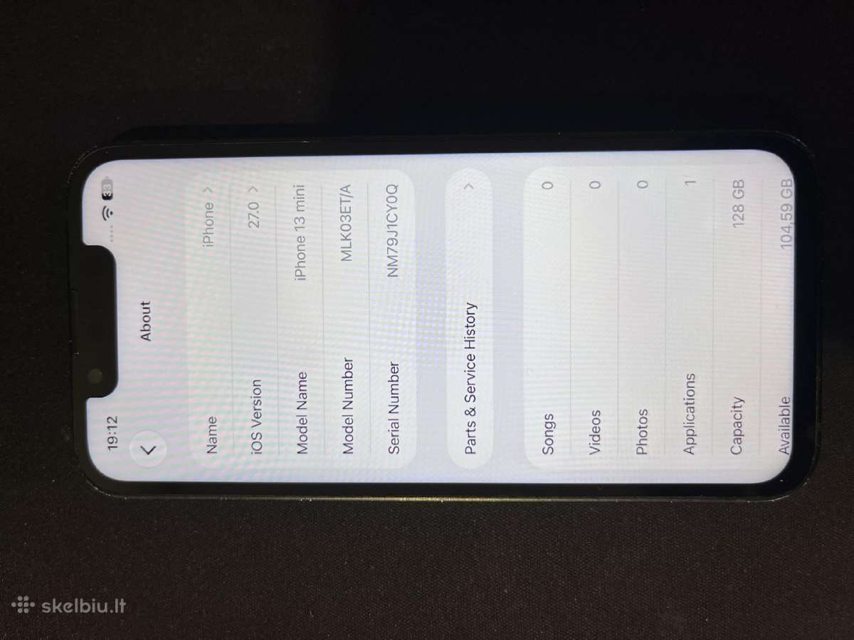 iPhone 13 mini - nuotraukos Nr. 3