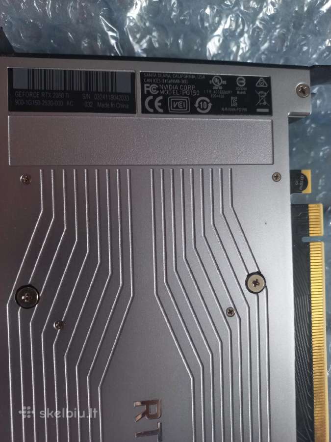 Rtx 2080 Ti Founders Edition - nuotraukos Nr. 6
