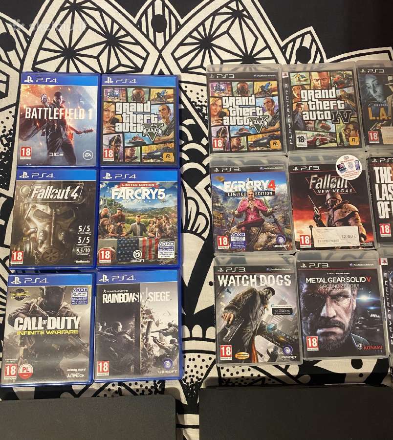 Ps4 Slim 1tb + PS3 Slim 320gb + Daug žaidimų - nuotraukos Nr. 11