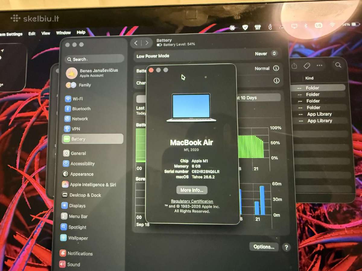 MacBook M1 - nuotraukos Nr. 5