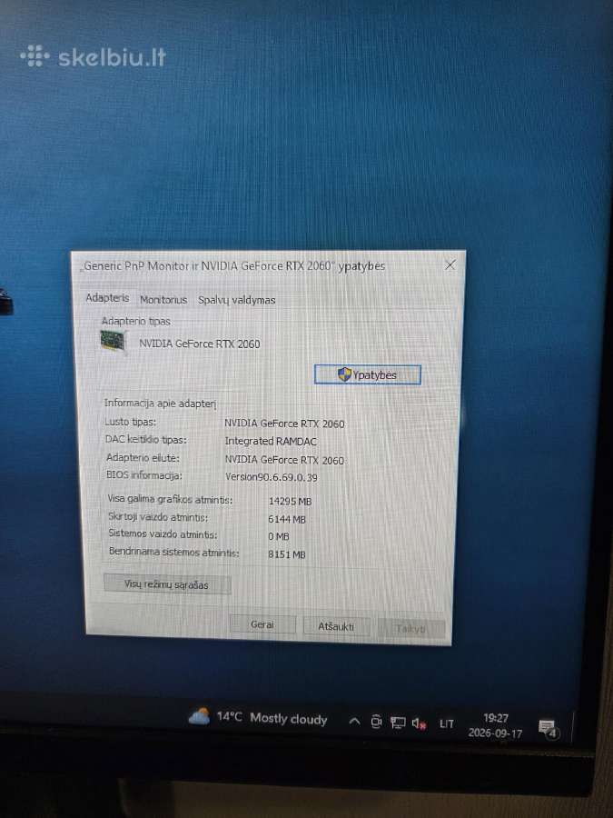 Tvarkinga I5 9600k dėžė - nuotraukos Nr. 22