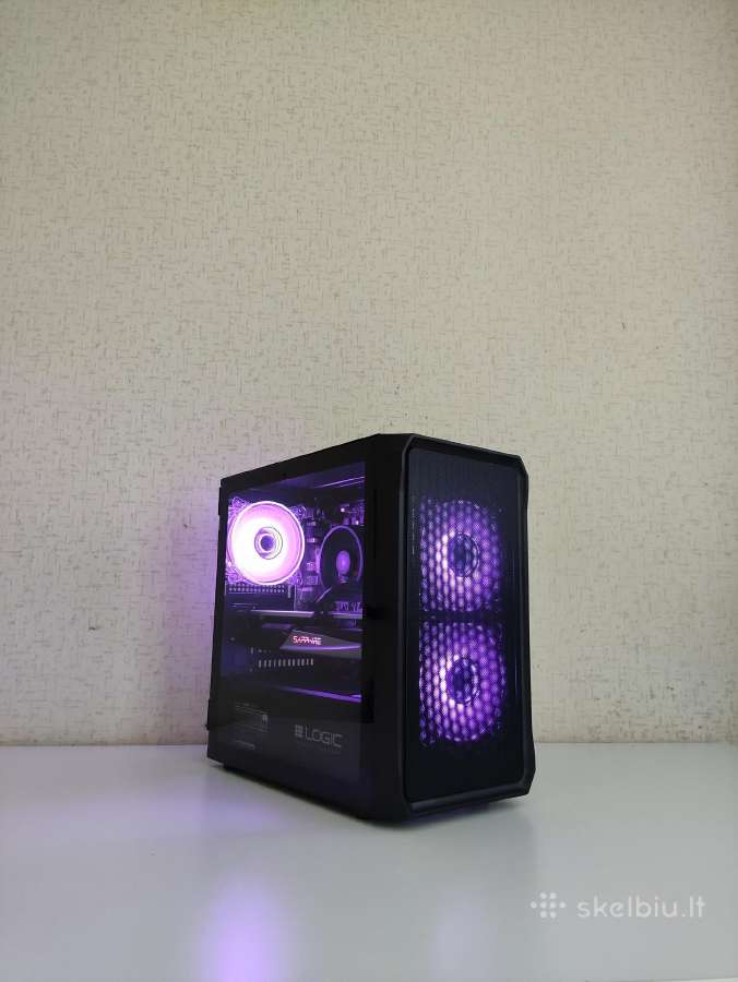 Kompiuteris Ryzen 5-rx5700xt-16gb RAM-windows 11 - nuotraukos Nr. 3