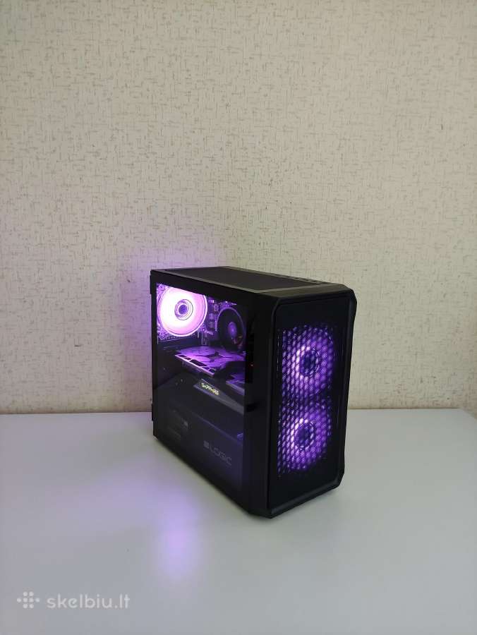 Kompiuteris Ryzen 5-rx5700xt-16gb RAM-windows 11 - nuotraukos Nr. 4