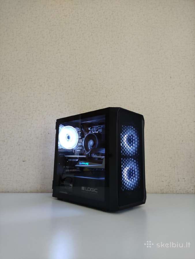 Kompiuteris Ryzen 5-rx5700xt-16gb RAM-windows 11 - nuotraukos Nr. 5
