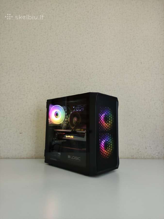 Kompiuteris Ryzen 5-rx5700xt-16gb RAM-windows 11 - nuotraukos Nr. 6