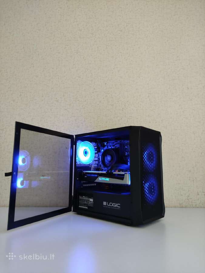 Kompiuteris Ryzen 5-rx5700xt-16gb RAM-windows 11 - nuotraukos Nr. 7