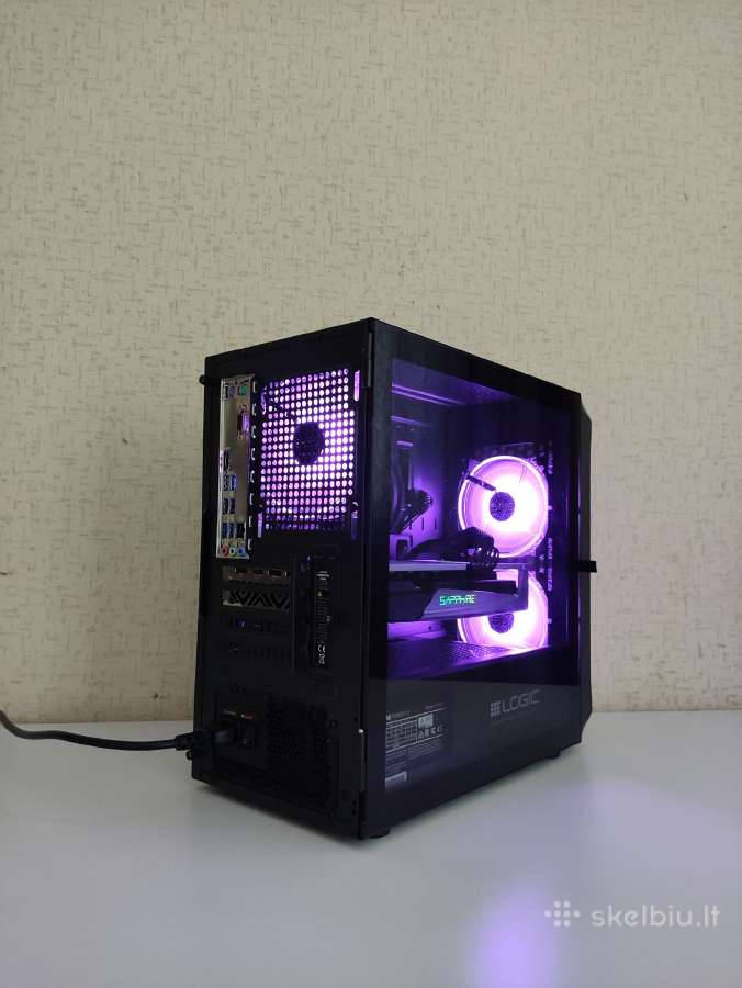 Kompiuteris Ryzen 5-rx5700xt-16gb RAM-windows 11 - nuotraukos Nr. 9