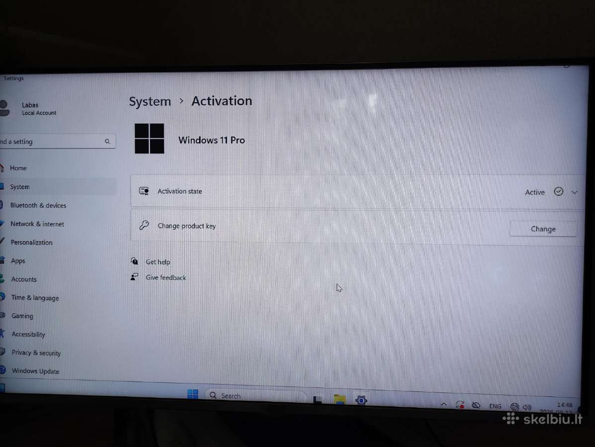 Kompiuteris Ryzen 5-rx5700xt-16gb RAM-windows 11 - nuotraukos Nr. 13