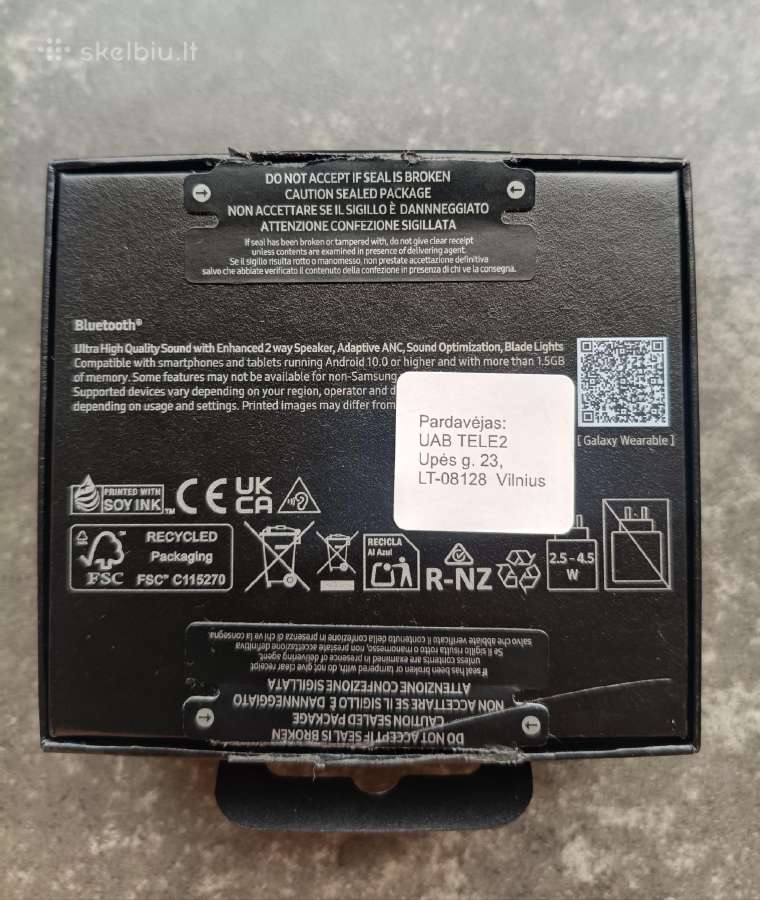 Samsung Galaxy Buds 3 Pro ausinės - nuotraukos Nr. 6