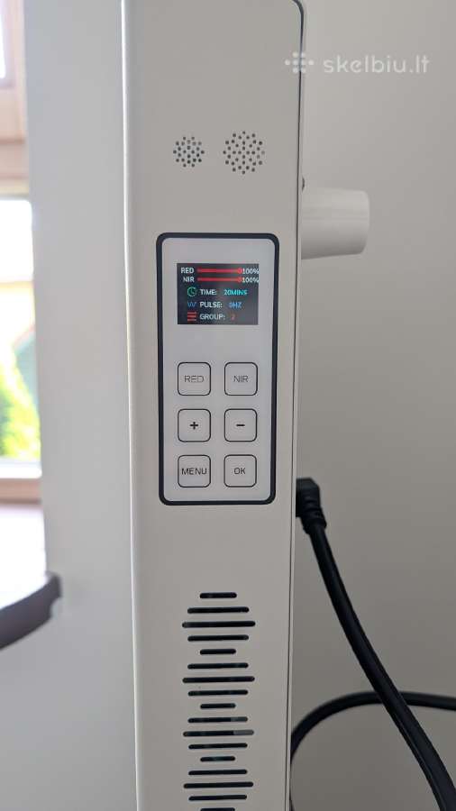 Rdpro1500 raudonosios ir Nir šviesos panelė - nuotraukos Nr. 3
