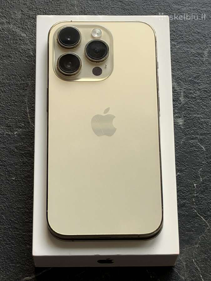 iPhone 14 pro 256 GB gold - nuotraukos Nr. 5