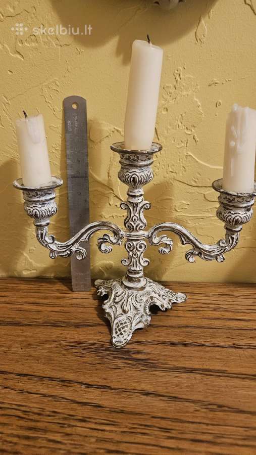 Žalvarinė žvakidė - nuotraukos Nr. 3