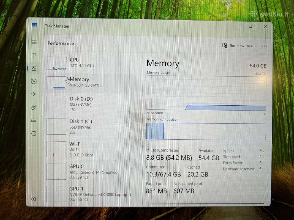 Asus Rog Rtx 3080 16gb / 64gb RAM / 3tb SSD - nuotraukos Nr. 3
