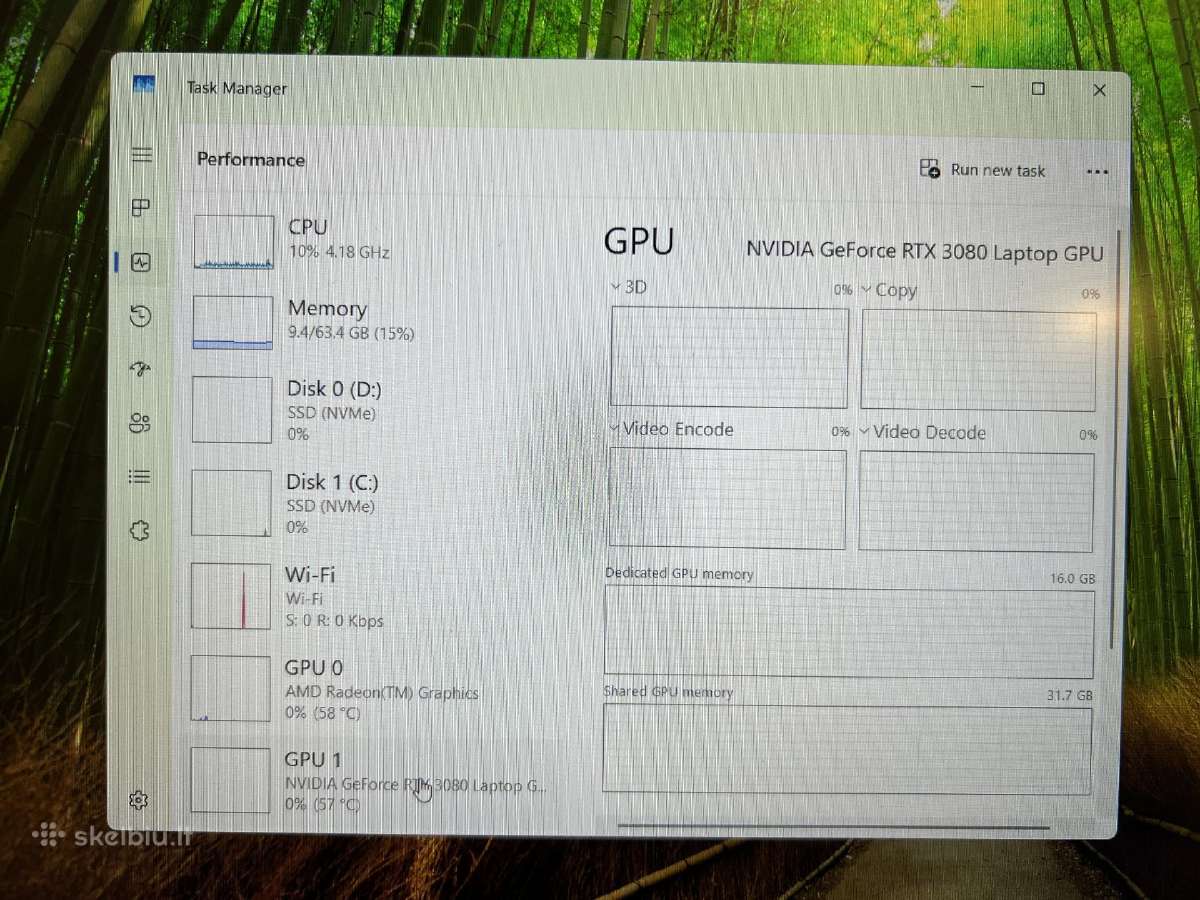 Asus Rog Rtx 3080 16gb / 64gb RAM / 3tb SSD - nuotraukos Nr. 5