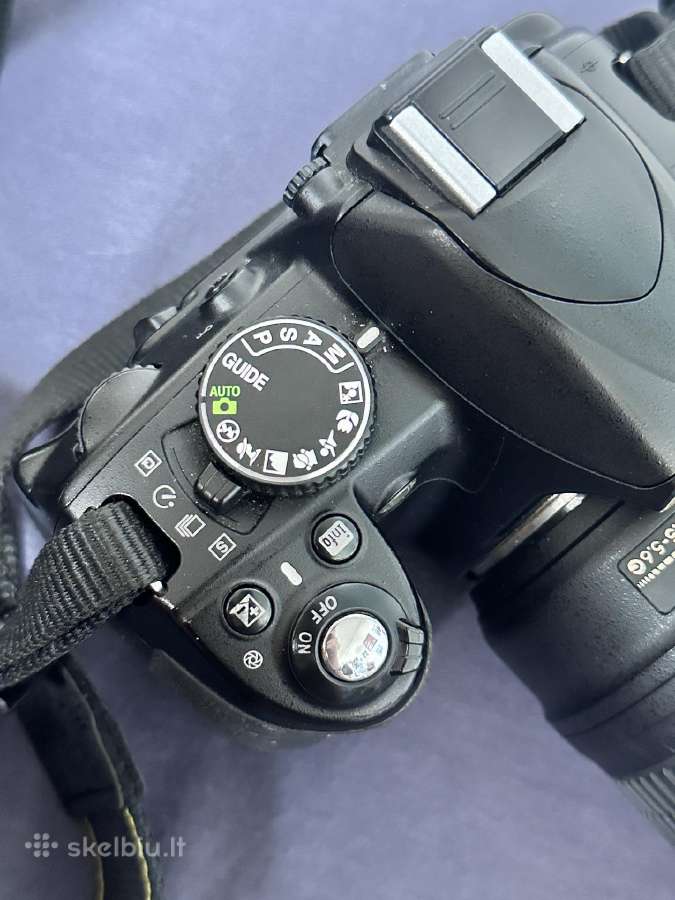 Nikon D3100 kamera + 18-55mm objektyvas - nuotraukos Nr. 7