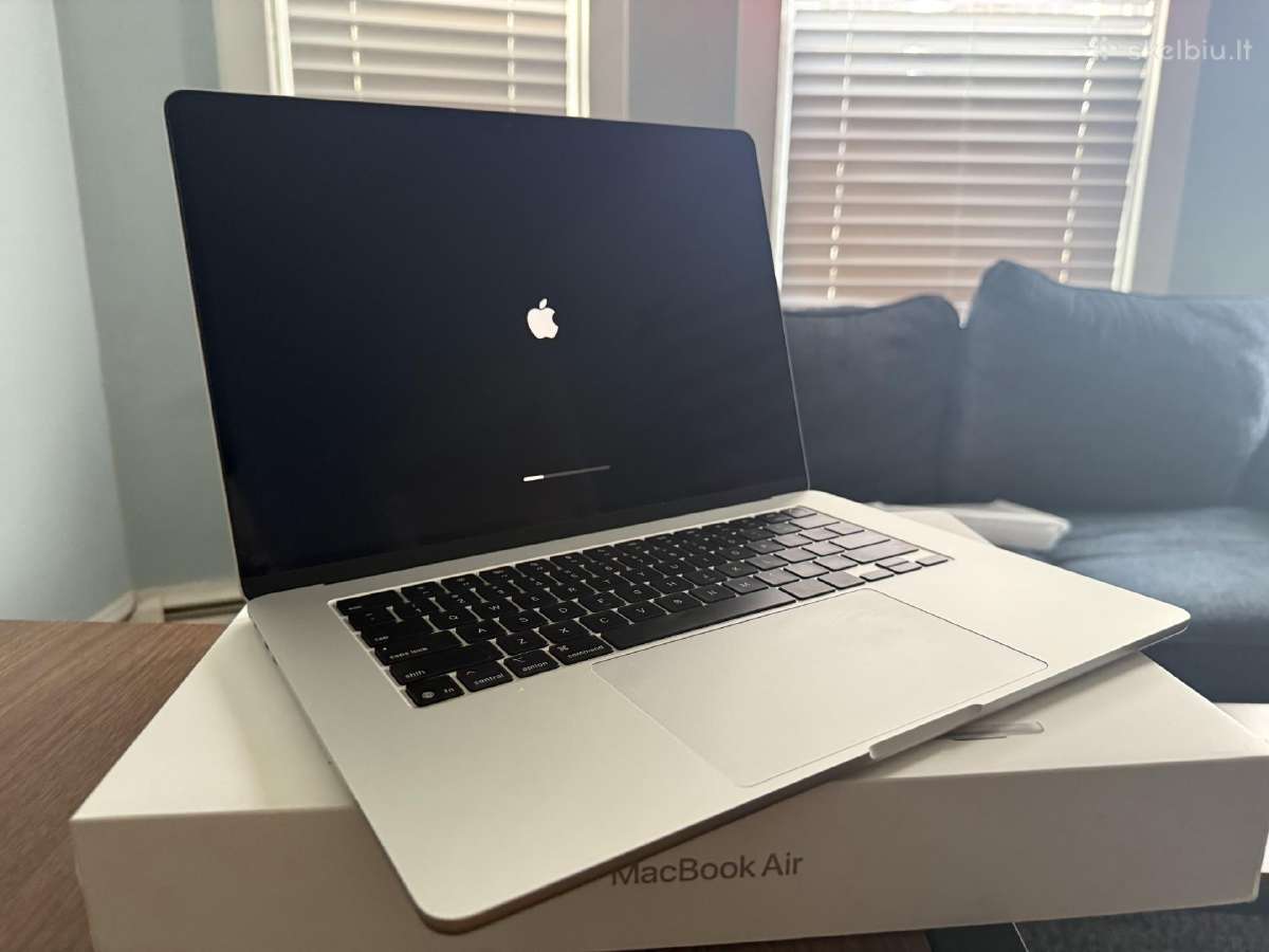 Nenaudotas MacBook Air M4 15" 512/16gb - nuotraukos Nr. 2