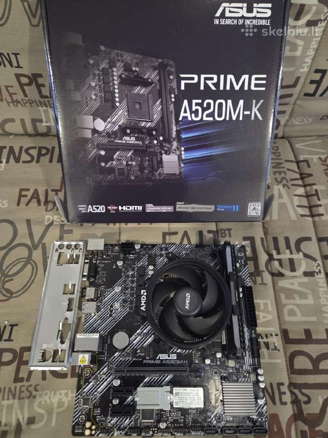 Tvarkinga Ryzen 5 5500 dėžė - nuotraukos Nr. 12