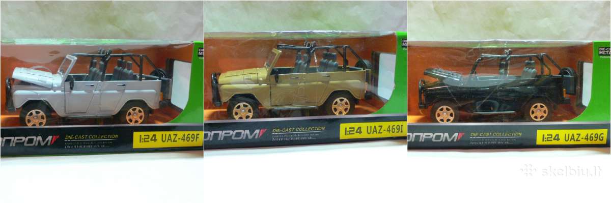 Uaz ir Zil modeliukai - nuotraukos Nr. 7