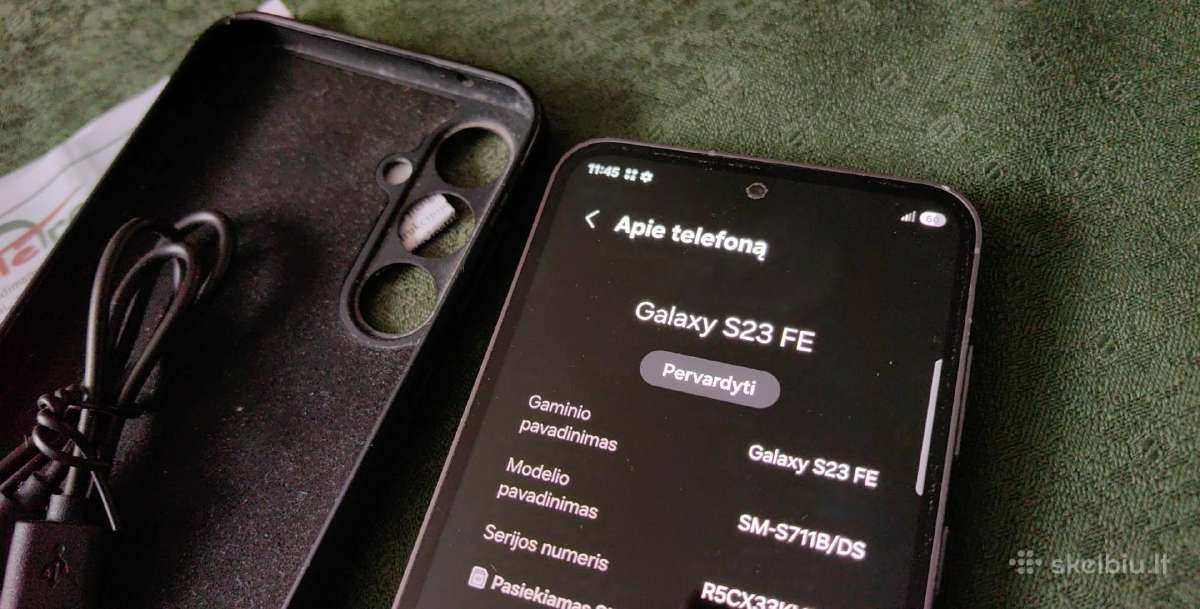 Samsung galaxy S23 Fe - nuotraukos Nr. 4