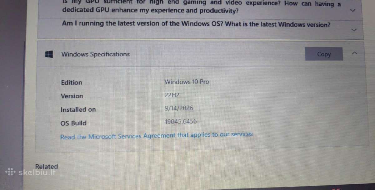 Hp Probook 455r G6 Ryzen3 - nuotraukos Nr. 3