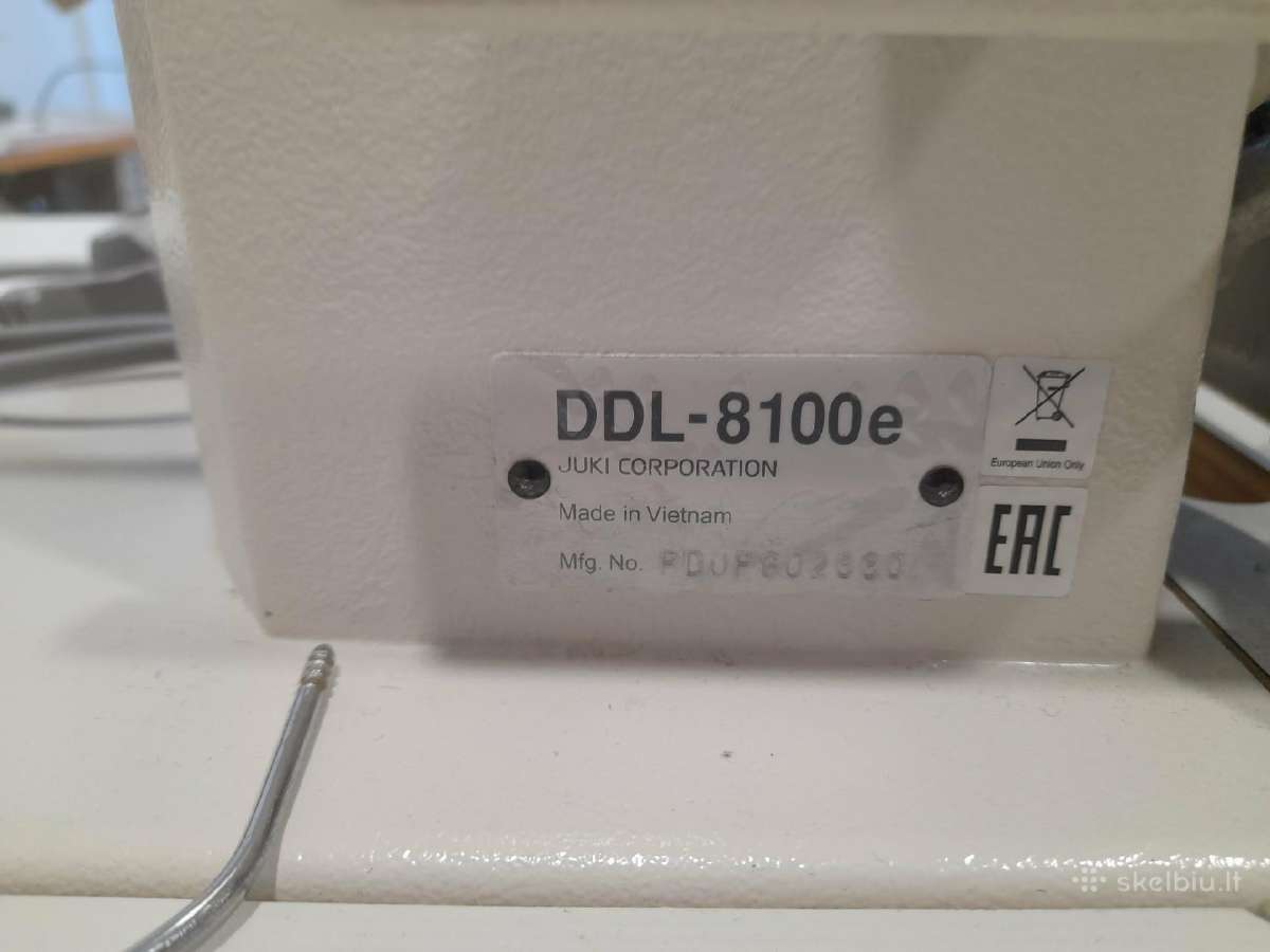 Juki Ddl 8100-e siuvimo mašina su servo varikliu - nuotraukos Nr. 4
