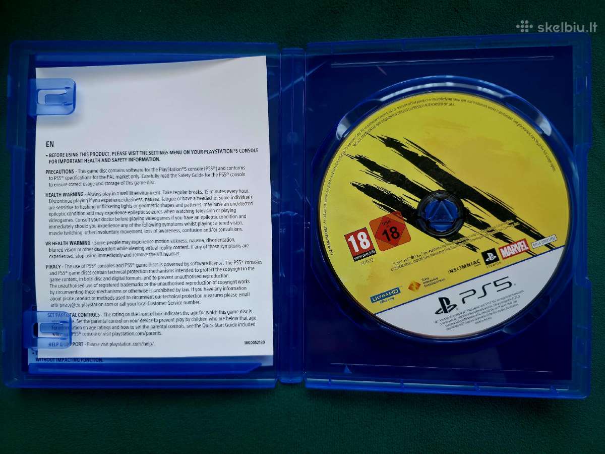 Ps5 Marvel Wolverine - nuotraukos Nr. 2
