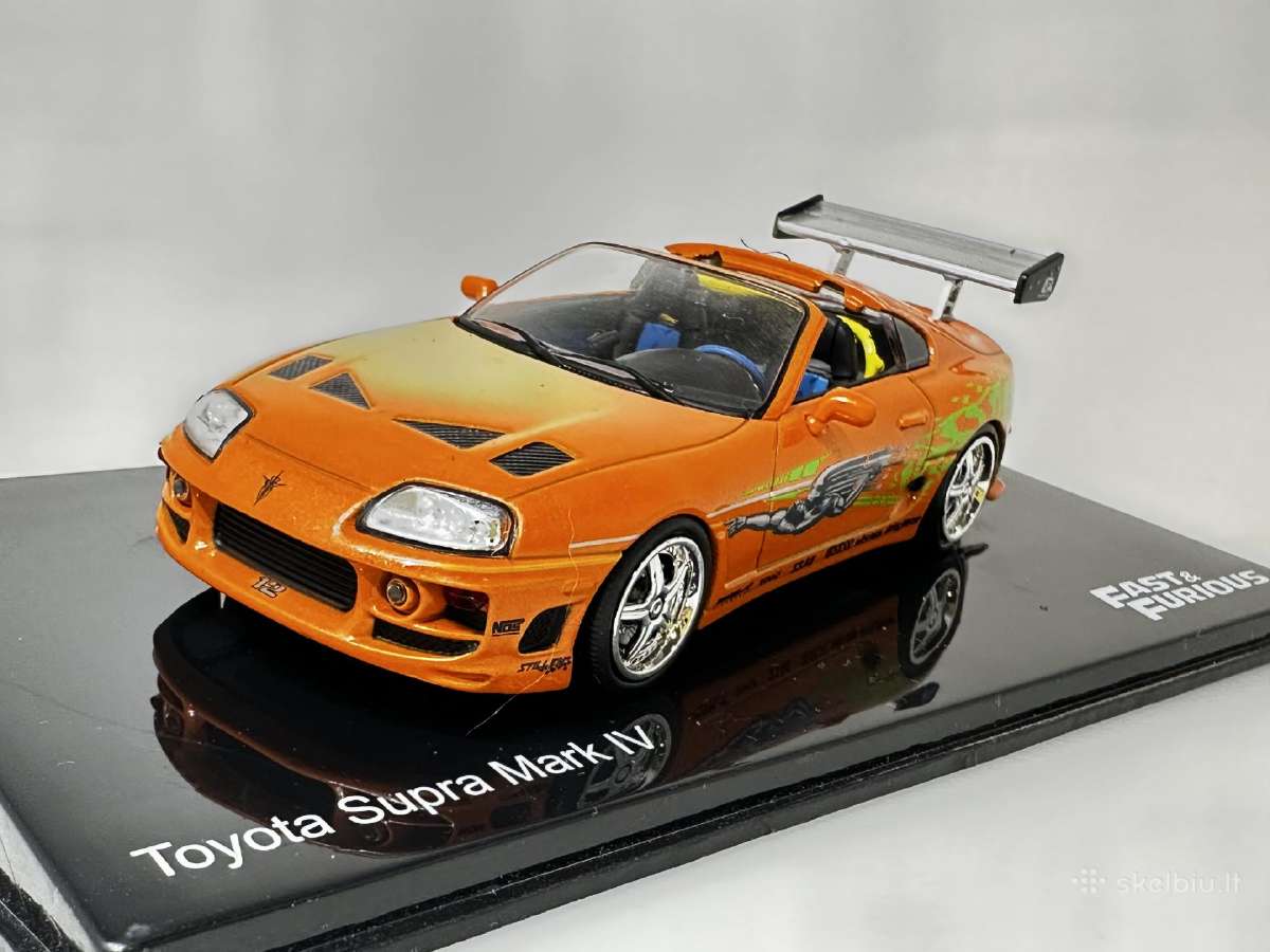 Toyota Supra Mark Iv 1994 Brian O'conner 1:43 - nuotraukos Nr. 4