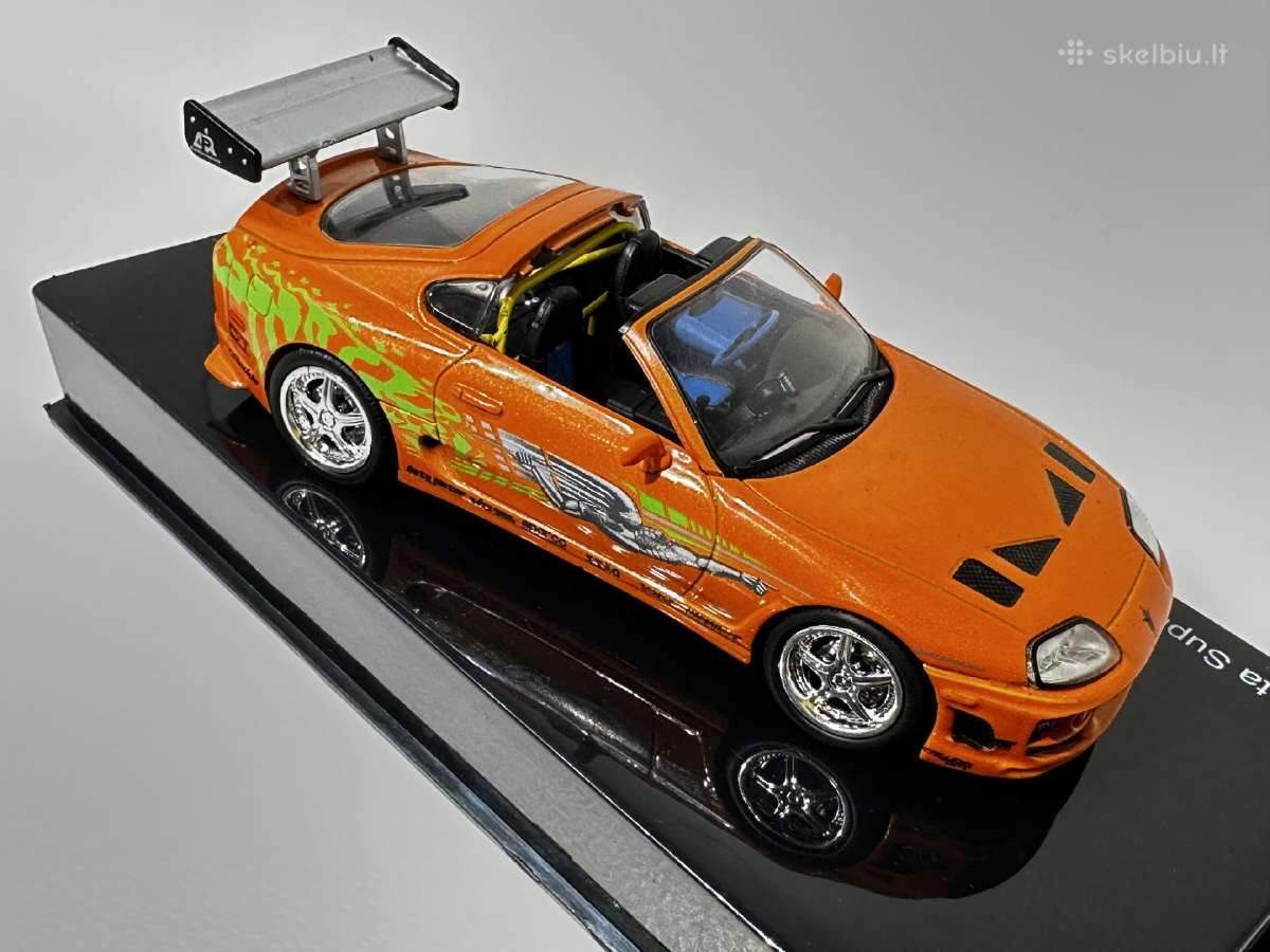 Toyota Supra Mark Iv 1994 Brian O'conner 1:43 - nuotraukos Nr. 5
