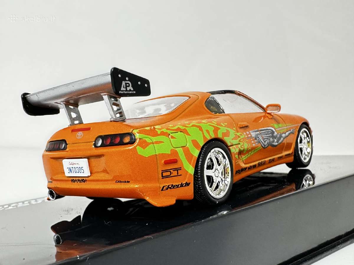 Toyota Supra Mark Iv 1994 Brian O'conner 1:43 - nuotraukos Nr. 6