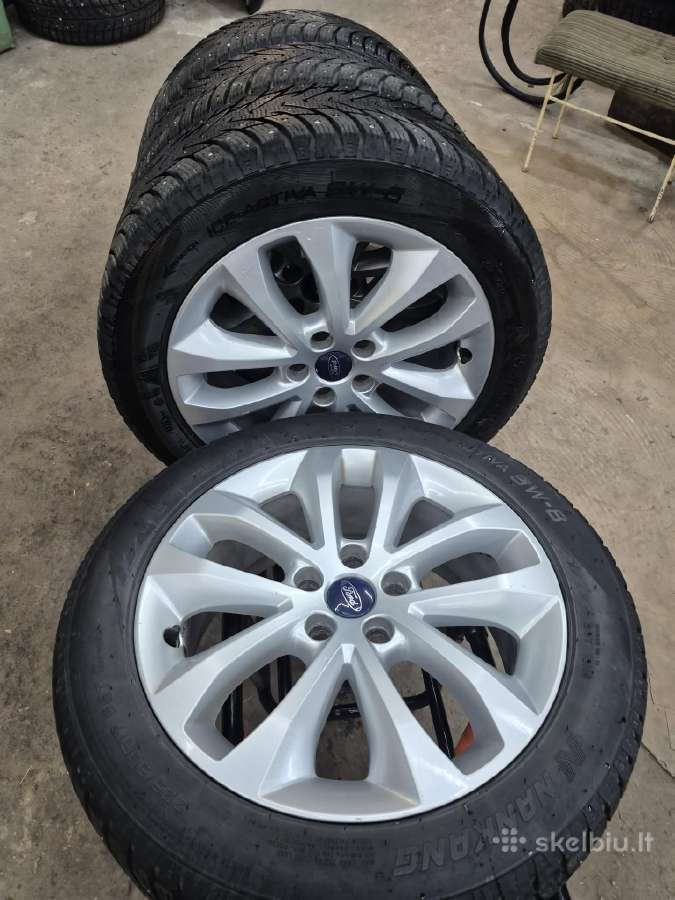 Ford r17 diskai su gerom zieminem padangom - nuotraukos Nr. 3