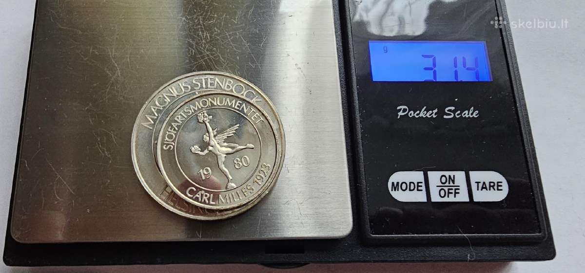 1979-1980 100 kronu Norvegija Proof Unc - nuotraukos Nr. 3