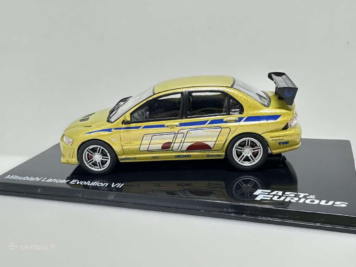 Mitsubishi Lancer Evolution VII O'conner 1:43 - nuotraukos Nr. 4