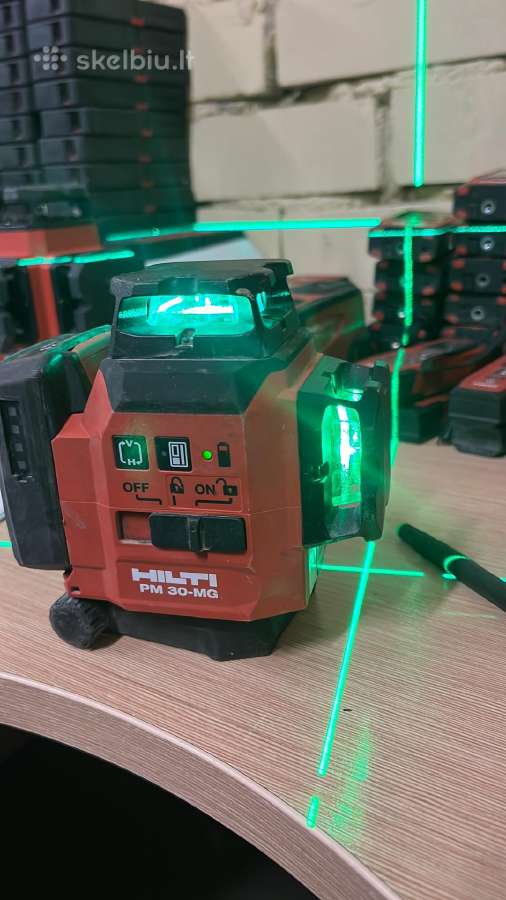 Hilti lazeris Pm30 , Pm40, Pm50 - nuotraukos Nr. 7