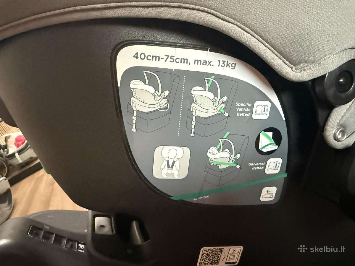 Automobilio kėdutė ir bazė Joie i-snug 2 / advance - nuotraukos Nr. 6