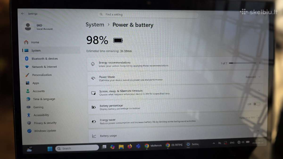 Lenovo Thinkpad Yoga L13 - nuotraukos Nr. 3