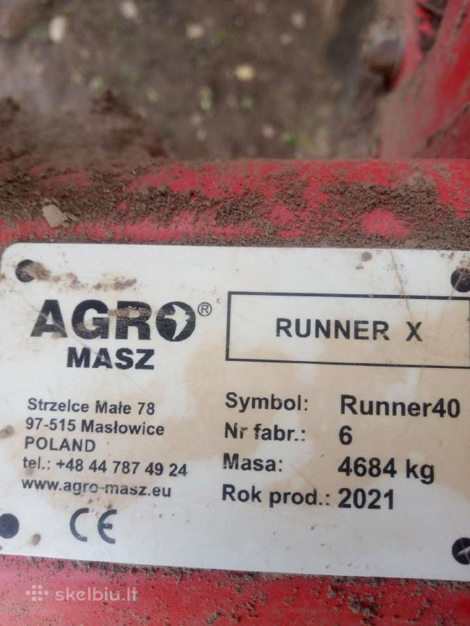 Noraginis skutikas Agro Masz Runner X - nuotraukos Nr. 4