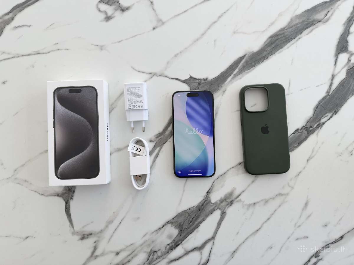 iPhone 15 Pro 128 GB - nuotraukos Nr. 2