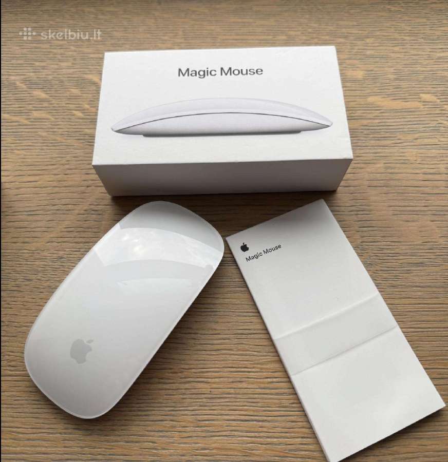 Apple Magic Mouse A1657 - nuotraukos Nr. 2