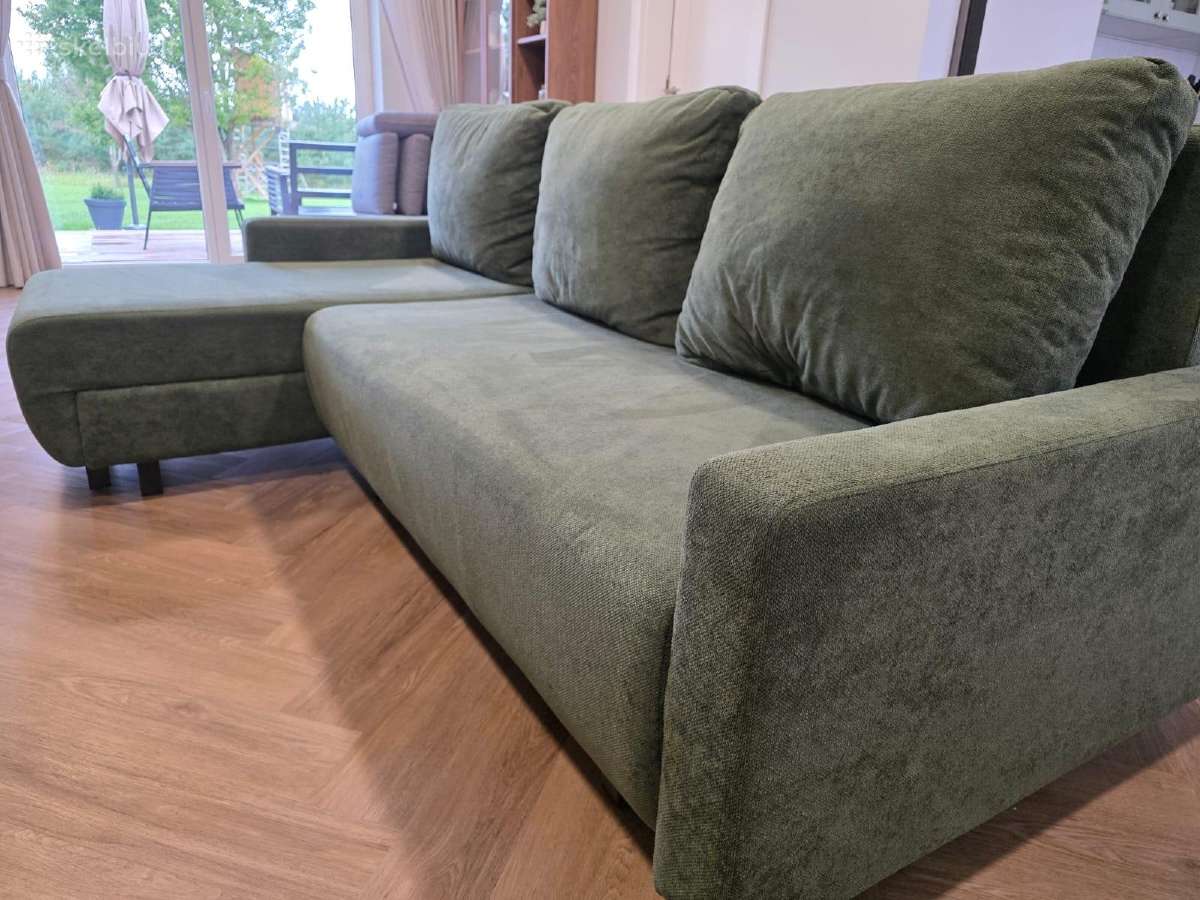 Mažai naudotas kampas - sofa - nuotraukos Nr. 2