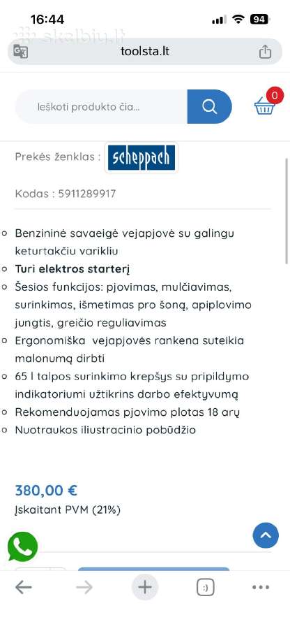 Parduodama sena met. priekabos platfor, 2,05- 3,65 - nuotraukos Nr. 11