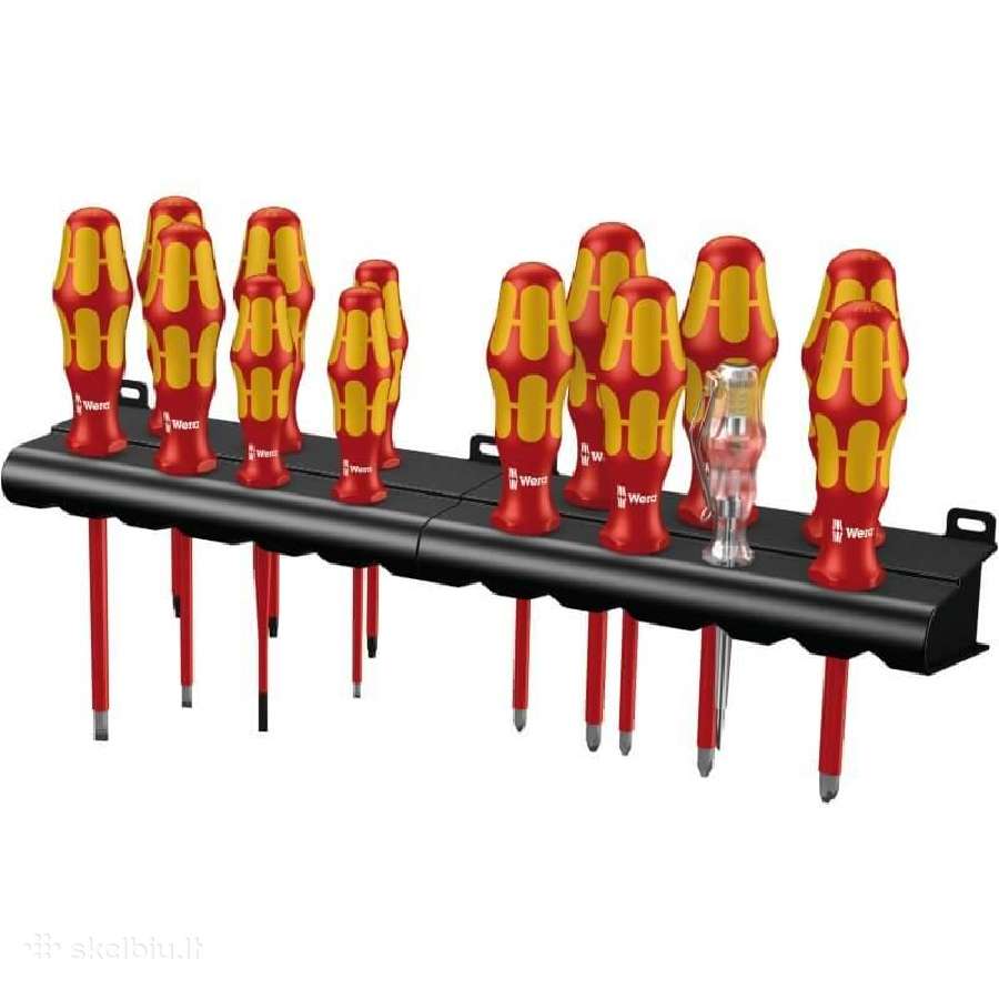 Atsuktuvų rinkinys Wera Big Pack 100/14 Vde - nuotraukos Nr. 6