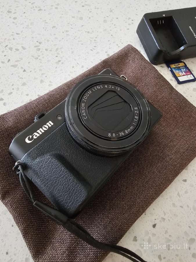 Canon G7x Mark II (Mark 2) - nuotraukos Nr. 2