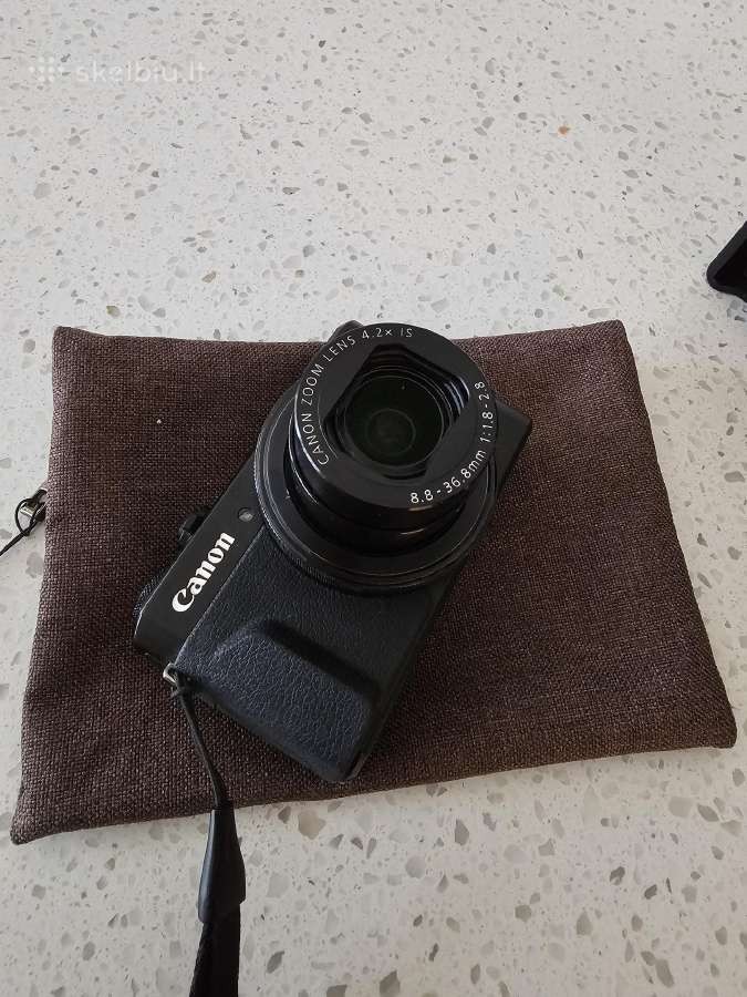 Canon G7x Mark II (Mark 2) - nuotraukos Nr. 3