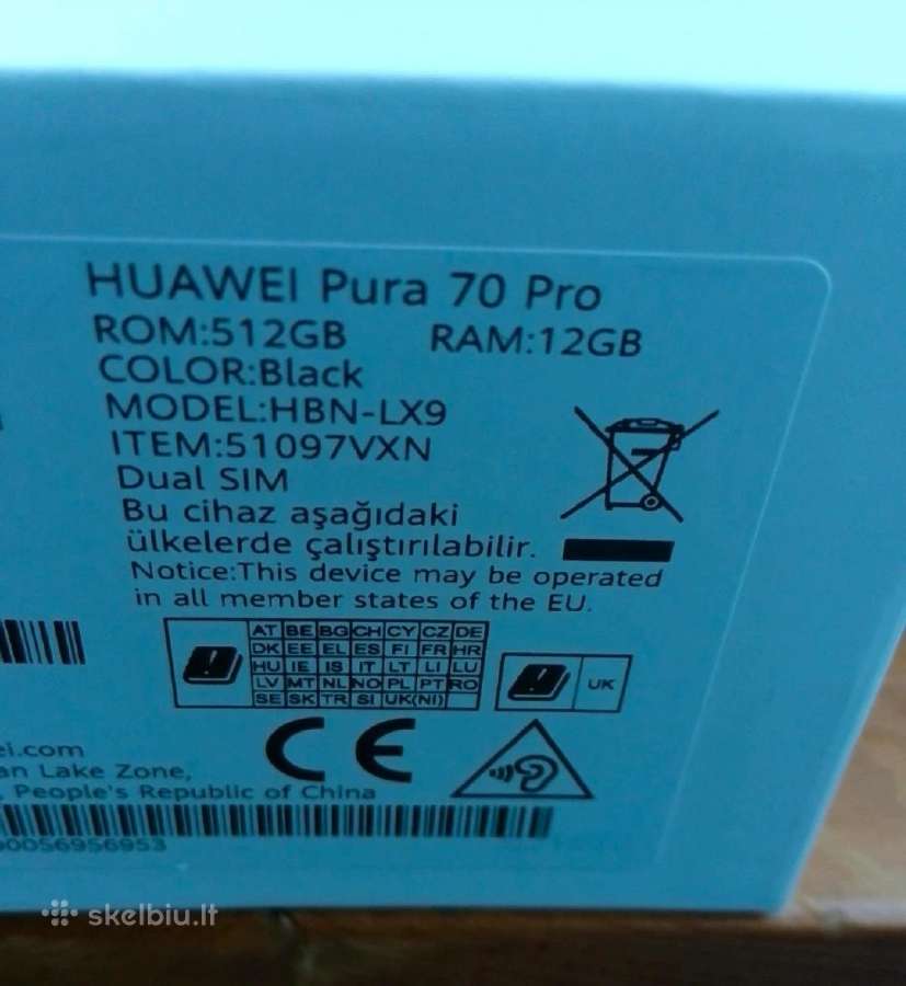 Naujas Huawei Pura 70 pro - nuotraukos Nr. 4