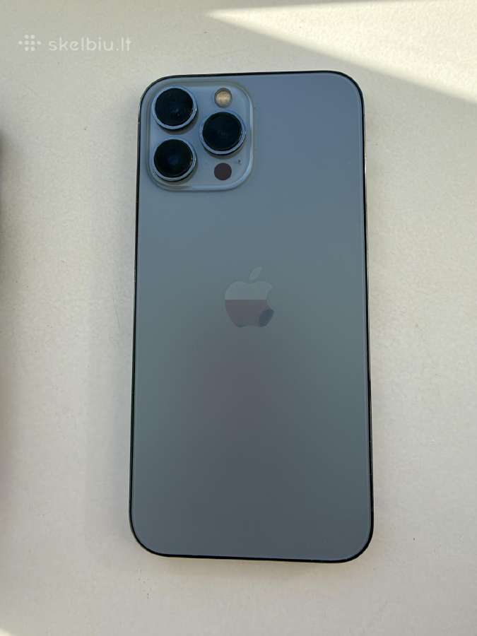 iPhone 13 Pro Max, Sierra Blue, 128gb - nuotraukos Nr. 2