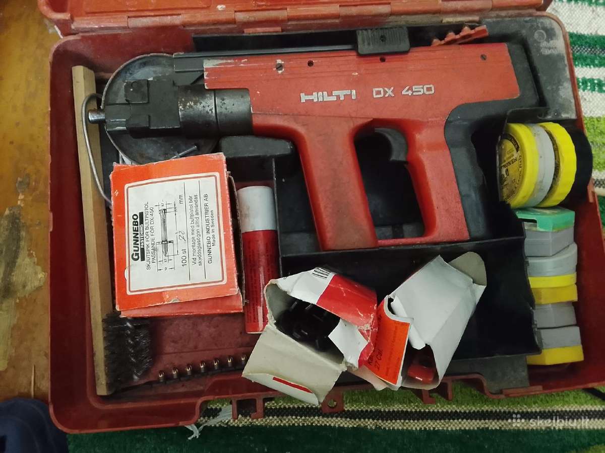 Hilti dx 450 - nuotraukos Nr. 2